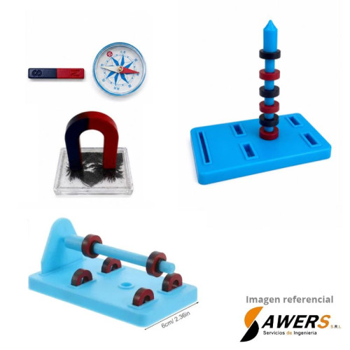 Kit de Imanes para Experimentos de Fisica